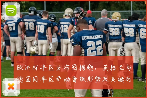 欧洲杯半区分布图揭晓，英格兰与德国同半区牵动晋级形势及关键对阵看点